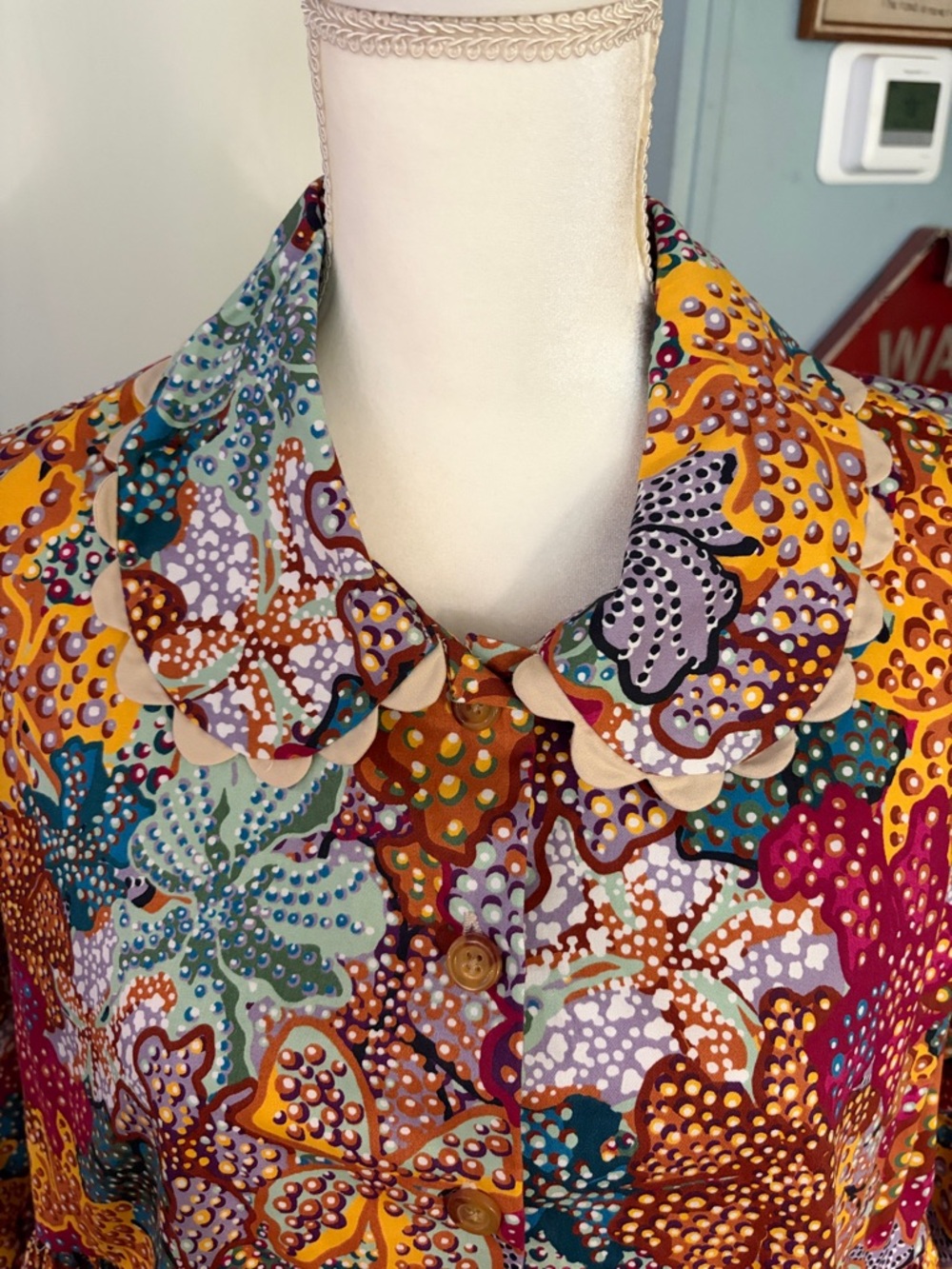 Kika Vargas for Target Vibrant Floral Patchwork Tunic Dress - Multicolor - Picture 2 of 7